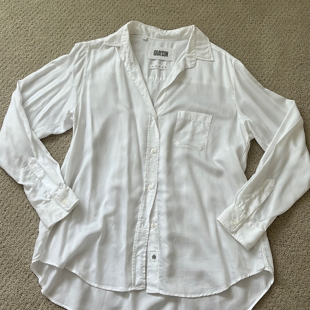 Grayson White Button Down Shirt size 03/Large